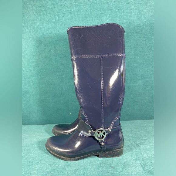 Size 7 - Women’s Michael Kors Tall Rain Boots - Picture 1 of 6